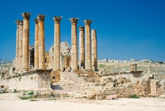 Jordanien – Jerash Artemis Tempel