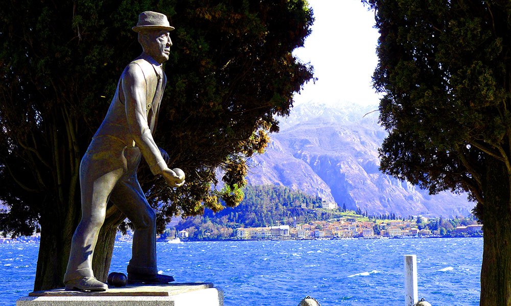 Konrad-Adenauer-Denkmal am Comer See